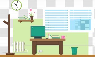 Computer Download - Designer - Vector Desk Transparent PNG