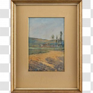 Watercolor Painting Wood Stain Picture Frames - Paint Transparent PNG