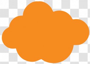 Desktop Wallpaper Computer Heart Font - Orange - THOUGHT BALLOON Transparent PNG