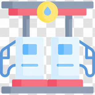 Gas Station - Gas Station Pump Illustration Transparent PNG