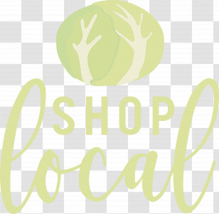 SHOP LOCAL Transparent PNG