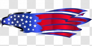Bald Eagle White-tailed United States Clip Art - Blue - Usa Transparent PNG