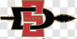 San Diego State University Aztecs Men's Basketball Football American - Text Transparent PNG