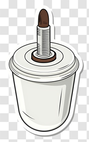 Plastic Cup - Glue Bottle For Crafting Transparent PNG
