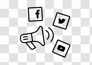 Social Media Icons Background - Politics - Logo Business Transparent PNG