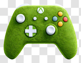 Xbox - Green Game Controller For Fun Play Transparent PNG
