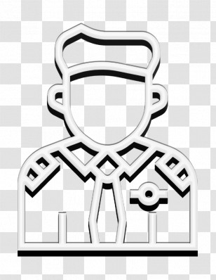 Pilot Icon Jobs And Occupations Icon Transparent PNG