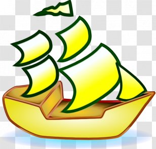 Kindergarten Cartoon - Paint - Symbol Yellow Transparent PNG