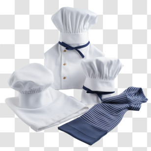 Culinarians Day - Professional Chef Uniform Set Transparent PNG