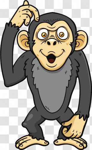 Ape Chimpanzee Primate Monkey Clip Art Royaltyfree Transparent Png - chimpanzee clipart transparent monkey roblox free