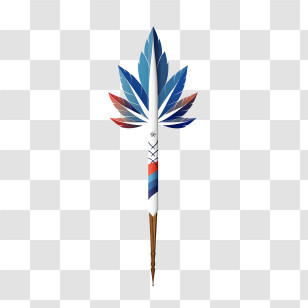 Indian Arrow - Colorful Decorative Pen Transparent PNG
