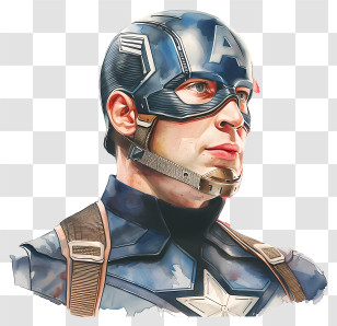 Cartoon Superhero Character - Striking Cartoon Superhero Character Illustration Transparent PNG