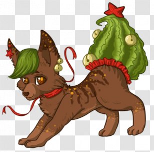 Dog Breed Cat Puppy Christmas Ornament - Mythical Creature Transparent PNG