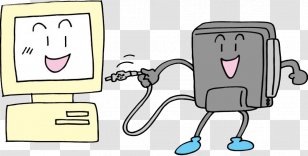 Computer Comics Cartoon - Heart - Connect The Monitor Transparent PNG