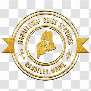 Magalloway Maine Guide Label Fishing - Badge Transparent PNG