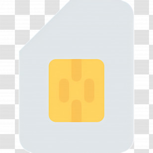 Phone Memory - Gray SIM Card Icon Transparent PNG