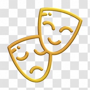 Costume Party Icon Masks Theater - Symbol Smile Transparent PNG