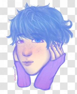 Nose Hair Coloring Cheek Forehead - Heart - Thank You For Watching Transparent PNG