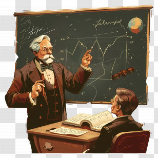 Teacher - Teacher Explaining To Student Transparent PNG