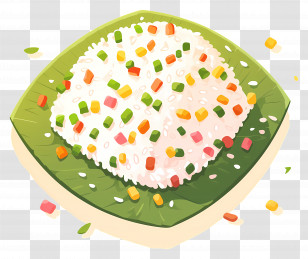 Gopalkala - Colorful Rice Dish Transparent PNG