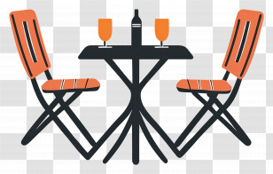 Outdoor Dining - Outdoor Dining Table And Chairs Transparent PNG
