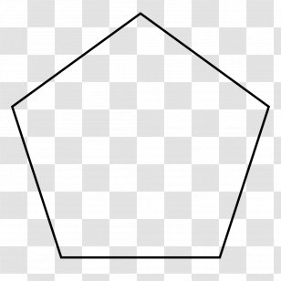 Pentagon Shape Rhombus Coloring Book Equilateral Polygon - Geometric Transparent PNG