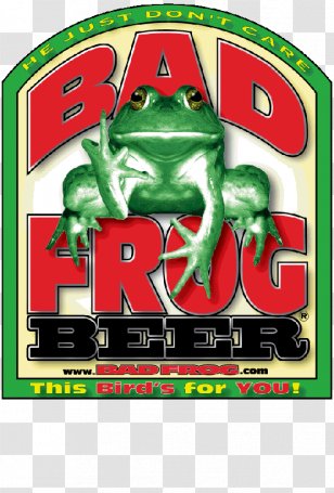 Bad Frog Beer Pabst Brewing Company Brewery Transparent PNG