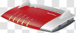 Fritz!Box Router VDSL AVM GmbH G.992.3 - Dsl Modem - Switzerland Transparent PNG