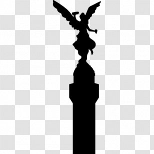 Angel Of Independence Monument Mexican War - Vector Transparent PNG