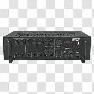 Audio Power Amplifier Public Address Systems Total Harmonic Distortion - Alternating Current - Resettable Fuse Transparent PNG
