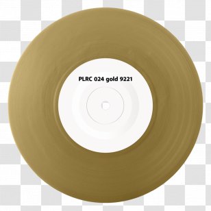 Phonograph Record Compact Disc Product Design LP - Gold Vinyl Transparent PNG