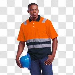Polo Shirt T-shirt High-visibility Clothing - Tennis Transparent PNG