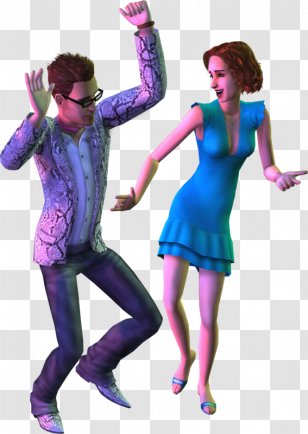 The Sims 2: Nightlife 4 Sims: Hot Date Expansion Pack Maxis - Cartoon - Frame Transparent PNG