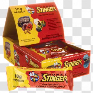 Protein Bar Chocolate BioNutritional Research Group - Food - Power Crunch Energy BarAlmond Honey Squares Transparent PNG