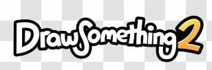 Logo Draw Something Brand Font Product - Awesome Button Transparent PNG