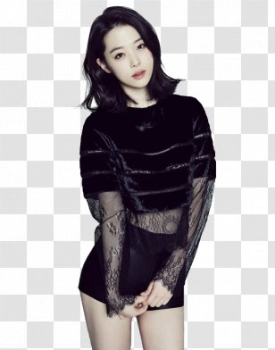 Sulli South Korea F(x) Korean Idol Red Light - Silhouette - Actor Transparent PNG