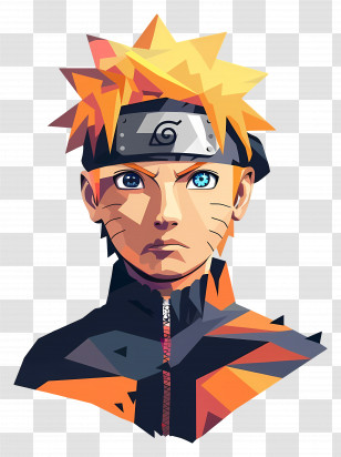 Naruto Uzumaki - Anime Character With Yellow Hair Illustration Transparent PNG