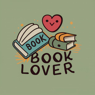 Book Lover - Book Lover Cartoon With Heart And Books Transparent PNG