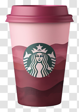 Starbucks Coffee Cup - Stylish Coffee Cup Design Transparent PNG