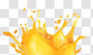 Orange Juice Fruit - Free Splash Pull Creative Effects Transparent PNG