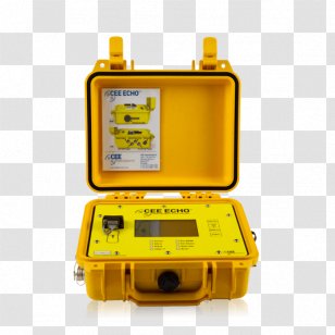 Echo Sounding Real Time Kinematic Total Station Surveyor Depth - Yellow - Sidescan Sonar Transparent PNG