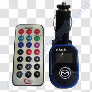 Car FM Transmitter MP3 Player Broadcasting Wireless - Secure Digital Transparent PNG