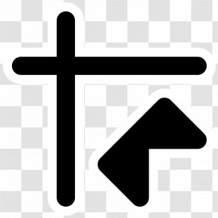 Line Angle Font - Black And White - People Icon Transparent PNG