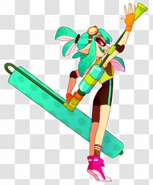 Splatoon 2 Paint Rollers Fan Art Nintendo - Heart - Magnetic 23 0 1 Transparent PNG