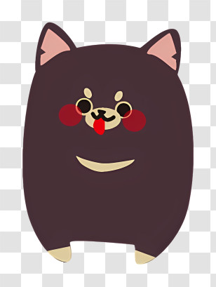 Cartoon Dog - Cute Animal Cartoon Illustration Transparent PNG