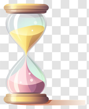 Hourglass - Colorful Hourglass Transparent PNG