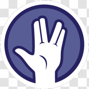 Lizard Spock Rockâ€“paperâ€“scissors Vulcan Salute Clip Art - Purple - Rockpaperscissorslizardspock Transparent PNG
