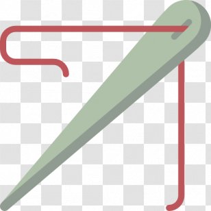 Hand-Sewing Needles - Triangle - Sewing Tools Transparent PNG
