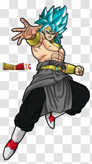 Goku Black Bio Broly Dragon Ball Fusions - Muscle Transparent PNG