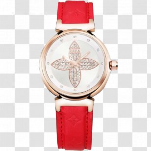 Earring Clover Watch - Waterproofing - Watches Transparent PNG